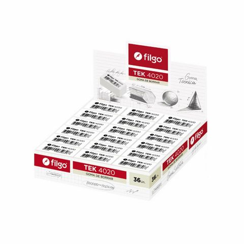 GOMA DE BORRAR LAPIZ TECNICA TEK 4020