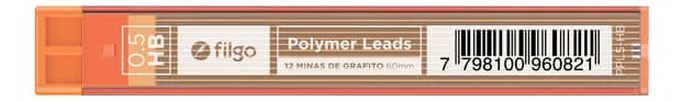 MINAS DE GRAFITO 0.5MM HB FILGO - PPL5