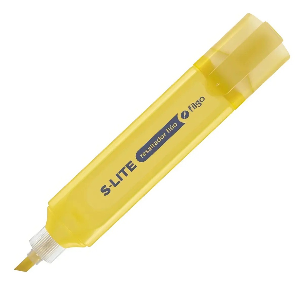 RESALTADOR PUNTA BISELADA FLUO S-LITE FILG AMARILLO