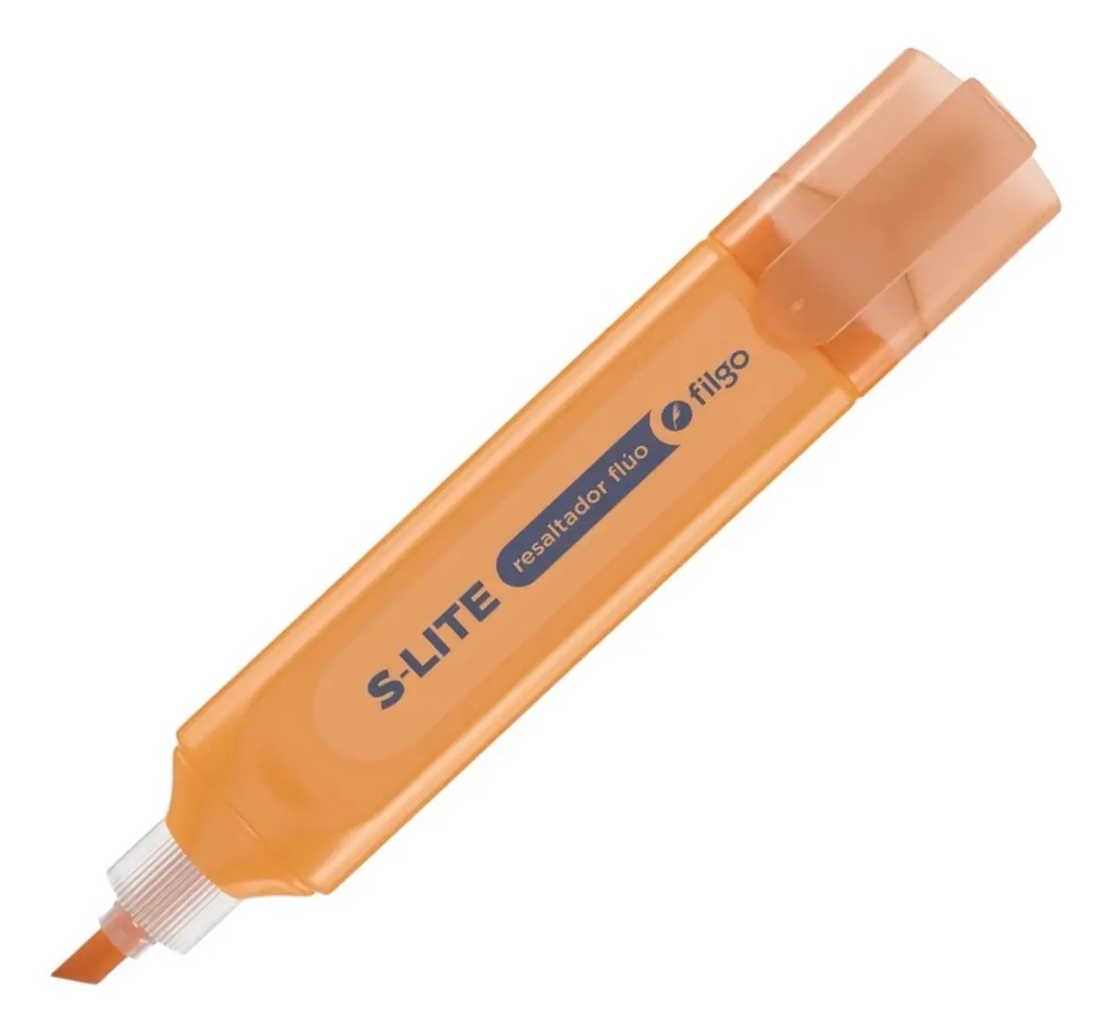 RESALTADOR PUNTA BISELADA FLUO S-LITE FILG NARANJA