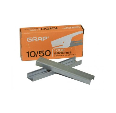 BROCHE 10/50 CAJA X1000 UNIDADES GRAP - 558/559
