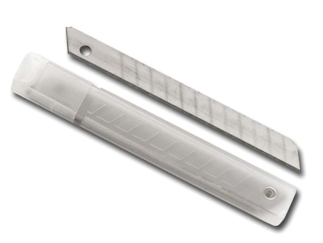 REPUESTO PARA TRINCHETA 9MM EN TUBO X10 OLAN