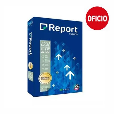 RESMA OFICIO LEGAL 75GRS/M2 500 HOJAS REPORT