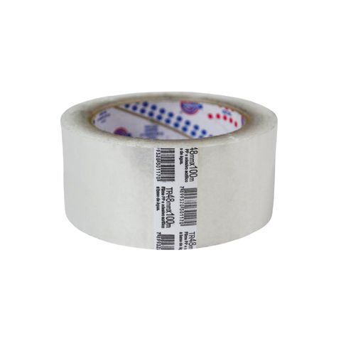 CINTA DE EMBALAR PP CRISTAL 48MMX100MT X1 PP3;
