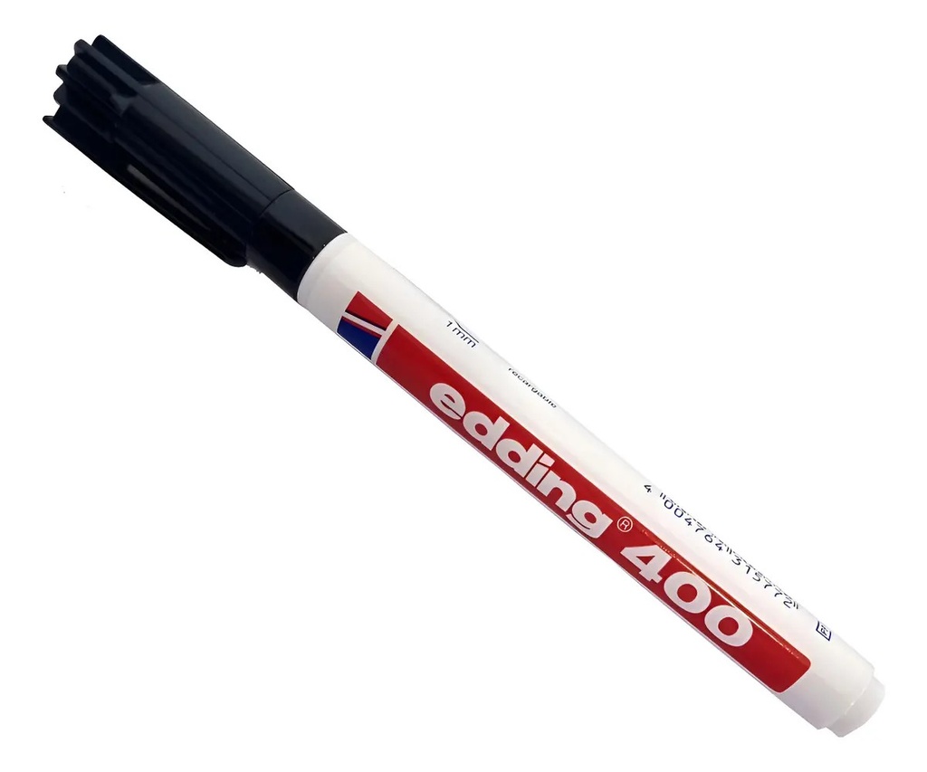 MARCADOR PERMANENTE EDDING 400 NEGRO