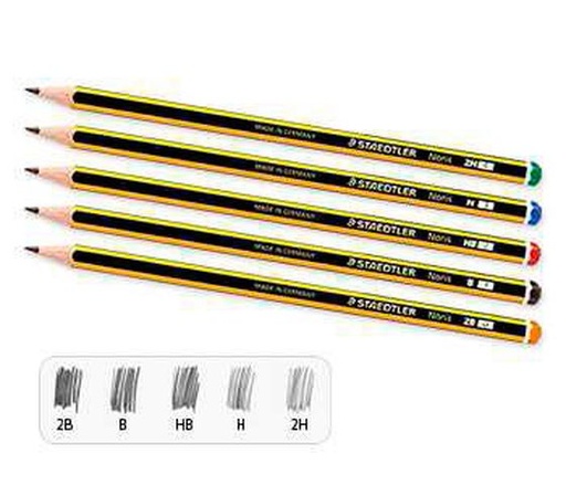 [100001001028] LAPIZ GRAFITO NORIS STAEDTLER NEGRO