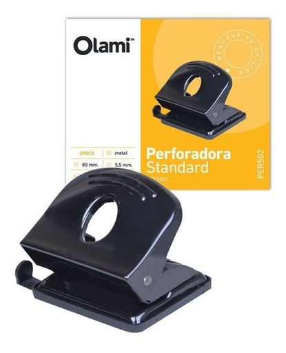 [100001005019] PERFORADORA HASTA 20 HOJAS OLAMI - PER502