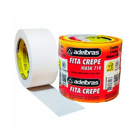 [100001002005] CINTA DE PAPEL AUTOADHESIVA 48MMX50MT ADELBF