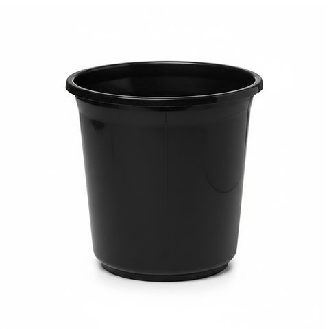[100001002013] CESTO PAPELERO NEGRO 8 LITROS NUVA - 413