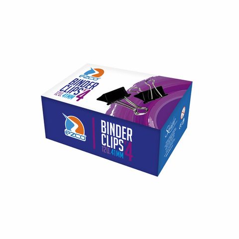 [100001002016] APRIETA PAPELES BC NEGRO N°4 41MM CAJA X12 EZC