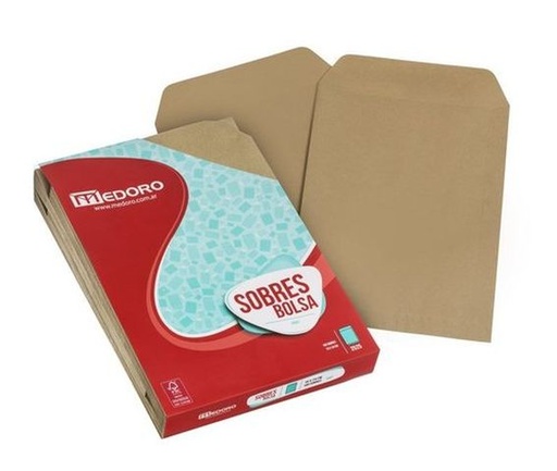 [100001002034] SOBRE BOLSA KRAFT 27X37MM X100 MEDORO (Unidad)