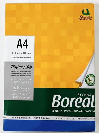 [100001002039] RESMA BOREAL 21X29.7 75GRS