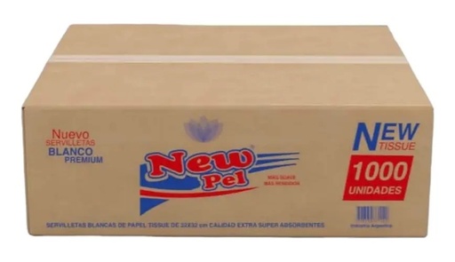 [001] TOALLA INTERCALADAS NEW PEL X 1000 UN.
